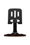 Blue Desktop Phone Holder with 360° Rotating Base - Black - 2
