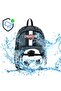 Black and White Soccer Ball Patterned Luxury Boys' Triple Primary School Waterproof School Bag Set (Bag Thermal Lunch Pencil Case) - 4