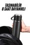Aconcept Thermos Set 3-Piece Glass Set Heat Resistant Black Stainless (105418) Steel Vacuum