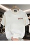 Forwood Printed Men's Oversize T-Shirt – White - 2