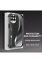 Samsung Galaxy M33 Compatible Transparent Back Four Corners Reinforced Impact Protection Silicone Case - 3