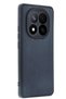 Aconcept Redmi Note 14 Pro 5g Case Aras Leather Cover (131439) - Navy Blue - 2