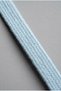 Light Blue Baby Blue Flat Knitted Shoelaces - 2