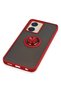 Aconcept Vivo Y16 Case Montreal Silicone Cover with Ring (213620) - Red - 5