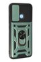 Aconcept Realme C25Y Case Pars Silicone with Lens Ring (222638) - Green - 2