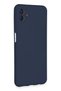 Aconcept Galaxy A04E Case Nano Inside Velvet Silicone (15756) - Navy Blue - 2