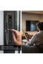 3D Facial Recognition Smart Door Lock for Wooden & Metal Doors, 5-Way Access, Face Recognition, Mobile App, Fingerprint, Password, RFID Card, 45-120 mm Door Thickness, Free Installation Rose Gol - 4