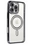 Aconcept iPhone 16 Pro Case Joke Simli Magneticsafe Case (85048) - Black