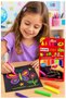 Neon Triangle Crayon 6 Pieces 1 Pack Fatih 6 Colors Triangle Crayon Does Not Stain Hands Washable and Wipeable - 3
