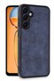 Aconcept Galaxy M15 Case Aras Leather Cover (95513) - Navy Blue - 2