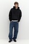 Kapüşonlu boxy sweatshirt - 2