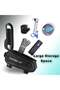Waterproof Pouch Bike Bag Bicycle Bag Front Handlebar Frame, Touch Screen Mobile Phone Mount Holder Basket with Storage up to 7" - 7
