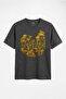 Regular Unisex Wu-Tang Clan Hip Hop Rap Old School 90S Music Anthracite Melange T-Shirt