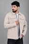 Cloth-Collar Woven Collar Covered Seasonal Coat Pldp 3035_60397 - 4