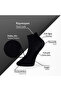 Pure Bamboo Summer Men's Half-Toe Flat Short Socks Seamless Premium Gift Boxed 7-Piece Softaura Series L5952Aznp - 2