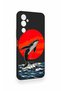 Tecno Pova Neo 2 Compatible Red Sun Whale Pattern Silicone Case - 3