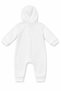 Baby Girl Sparkling Fabric Detailed Hooded Jumpsuit 14002 - 4