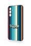 Samsung M34 Compatible Vintage Patterned Silicone Case - 4