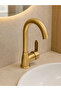 Bathroom Sink Faucet 360 Degree Swivel Spout Matte Gold