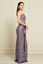 Luna Payetli Maxi Elbise - 4