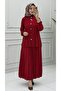 Hesna Skirt Set Red |   Women's Stylish Skirt Suit |   Hijab Double Set |   Elegant Daily Combination - 2
