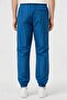 Jeans Men Regular Fit Brand Logo Jogger Pants, Blue - 5