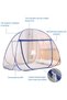 Pop-Up Mosquito Net for Beds, Portable Folding Mosquito Netting Double Door Travel Mosquito Tents with Bottom, Bed Tent Crib Netting Yurt Canopy Nets Free Installation for Baby Adult Bedroom Camping - 4