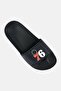 Kids Boy Philadelphia 76ers Primary Logo Slip On Slides, Black - 4