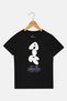 Kids Boy Graphic Print Short Sleeve Outdoor T-Shirt, Black - 2
