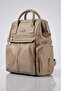 Mother Baby Care Bag Backpack-Shoulder Bag Faux Leather Waterproof Thermal Bottle Compartment Stroller Strap Gift - 7
