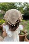 Baby Girl Children's Hand Knitted Hair Bandana Gift, Fancy Girls - 4