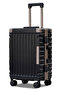 Aeris Aluminum Framed Cabin Size 20 Inch (7-10kg) Luggage Hard Shell, Lightweight, Bottle Holder, Carry On