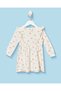Infant Girls White And Cream All Over Print Dresses (Pack Of 2) - 2