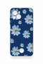 Reeder S23 Pro Max Compatible Blue Daisy Patterned Silicone Case - 2