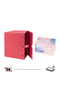 Napkin Holder, Czech Hand and Face Towel Box, Tissue Box, Paper Tissue Storage Box, Vegan Leather, 9*22*18 Cm. Fuchsia - 3