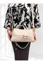 Women's Double Strap Gold Buckle Daily Stylish Hand and Shoulder Bag