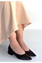 Ferla Bitter Brown Skin Heeled Shoes