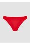 Lcw Dream Red Ruched Women's Bikini Bottom