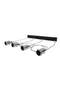 Rectangular Quad Holder Pendant Black - 2
