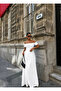 Women's White Eyelet Detailed Gipeli Maxi Dress Yel221719 - 2