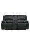 أريكة DBL Rec Loveseat مع كونسول - 4