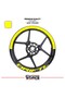 Mondial Dri̇ft L Wheel Rim Strip – Half Rim Covering & Dri̇ft L Lettering Sticker Set