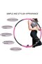 Hula Hoops for adults Weighted Soft foam Hula Hoop for Exercise 2lb Detachable Design - 3