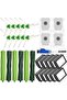 Replacement parts for iRobot Roomba i/e/j series, i7 i7+ j7 j7+ i3 i3+ i4 i4+ i6 i6+ i8 i8+ E5 E6, 3 sets of brush accessories.