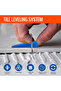 Tile Leveling System 3 MM Spacers with Clips & Wedges for Professional Tile Installation - 5
