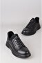 Kmc 6K1232 Genuine Leather Men's Shoes Black - 5