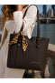 Women's Large Size Shawl Detailed Lined Stylish Handbag Suitable for Daily or Special Use Size: 29 X 30 cm - 7