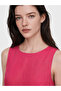 Original Oval Neck 100% Linen Mini Dress - 3