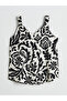 Original V-Neck Floral Blouse - 7