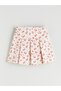 Two Mt Shop Quality Floral Pleated Mini Skirt with Zipper at Waist - 6